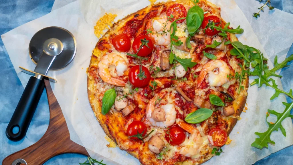 Pizza cu fructe de mare: rețetă și fapte interesante